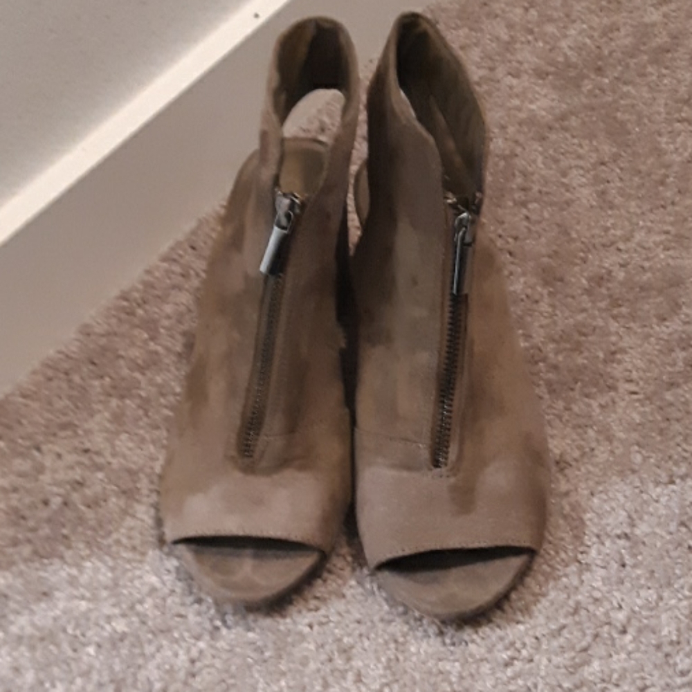 Coconuts Peep Toe Booties - Picture 2 of 2